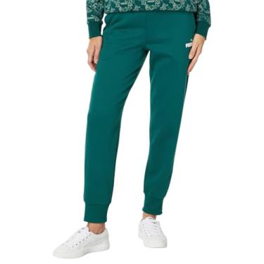 Imagem de PUMA Calça de moletom Essentials de lã, malaquita P