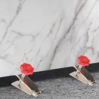 Imagem de BOLUDON Macaco para elevador de azulejos, 10 peças, ferramenta de elevação de ajuste de azulejo de parede, ferramenta de elevação manual, elevador de placa de drywall, ajustador de altura de azulejo