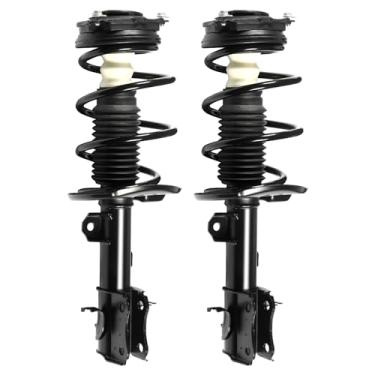 Imagem de Peforway Substituição de montagem completa do par dianteiro para Nissan Sentra 1.8L 2013 2015 2016 2017 2018 2019 Nissan Sentra 1.8L Amortecedores Repl. peça nº 172947, 172948