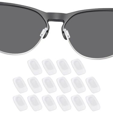 Imagem de DROGO Almofadas de nariz de substituição de silicone para óculos Oakley / chave de trava de óculos de sol M/Latch Alpha OO4128/Chrystl OO4136/Coldfuse OO6042/Diecutter OO4137/Lugplate OO4139/eixo