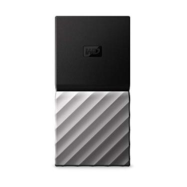 Imagem de Disco portátil externo WD 256 GB My Passport SSD, USB 3.1, até 540 MB/s - WDBKVX2560PSL-WESN
