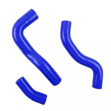 Imagem de JOIUYOLJ Mangueira de radiador de silicone para Fo rd Ranger T6 Ma zda BT-50 3.2L Die sel 2012-ON (AZUL)