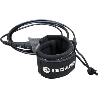 Imagem de iBoard Trela de prancha de surfe de 6/7/8/9 pés para prancha curta, paddlefboard e softboard 5,5 mm | Preto e azul