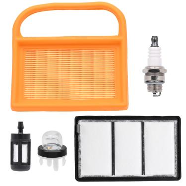 Imagem de Wondrify Filtro TS420 para serra de corte de concreto Stihl TS410 TS420 TS500I TS410Z TS420Z TS480 substitui 4238 141 0300 com lâmpada de primer de vela de ignição