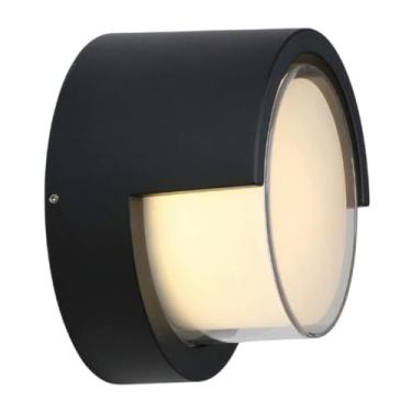 Imagem de Arandela Parede Iglu Led Ip65 Redonda Externa Muro 8w Opus