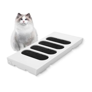 Imagem de CATLINK Caixa de filtro para caixa de areia automática autolimpante para gatos, reduz o odor, 2 filtros internos, desmontagem simples, para Scooper Young & Scooper Luxury PRO