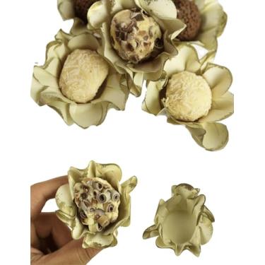 Imagem de 40 Forminhas para Doces Finos Bali Off White com Borda Dourada Metalizada Cor Ouro Forma Elegante Luxo Decoração de Mesa de Doces Festas Eventos Casamento
