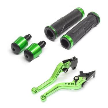 Imagem de Kit Manopla XL+Peso Manete Lander Crosser Tenere Fazer 250 - Stark Rac