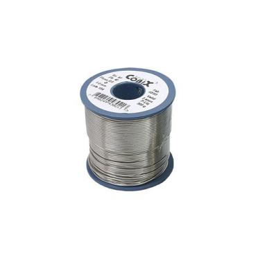 Imagem de Solda Estanho 60x40 1mm C/ Fluxo Ra (t2) Rolo 500g Cobix