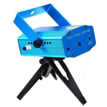 Imagem de Mini Laser Projetor Holografico Tripe Lua Tek  Lk173a - Luatek