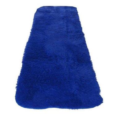 Imagem de Tapete Passadeira Peluda Felpuda Macia Para Sala Corredor Beira de Cam