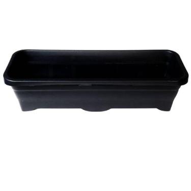 Imagem de kit com 20 Vasos Jardineira de Plástico Floreira de chão Horta e tempe