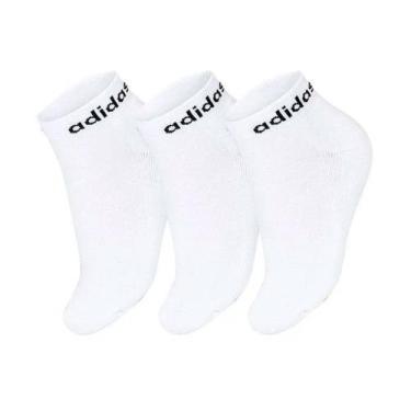 Imagem de Meia Adidas Linear Ankle Cushioned 3 Pares, 41-43