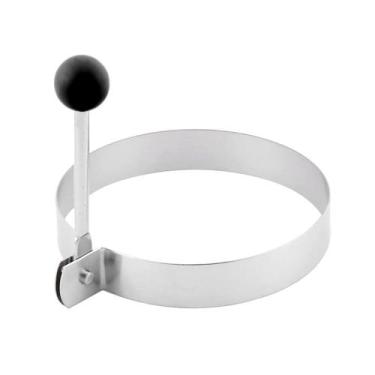 Imagem de Forma Aro Modelador P/ Ovo Hamburguer Redondo Na Chapa Fogão - Mimo - 