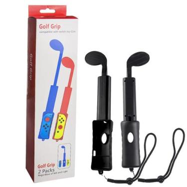 Imagem de Taco Golfe Para Nintendo Switch Joy-con Suporte Preto - TechBrasil