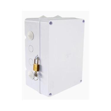 Imagem de Caixa Stilus Passagem Elétrica em  ABS  Tam. Grande Branca  