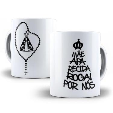 Imagem de Caneca Nossa Senhora aparecida Porcelana Personalizada 3 - Tio da Cane