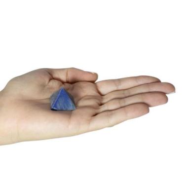 Imagem de MINI PIRÂMIDE QUARTZO AZUL (0,5 a 1,4)cm - GOMES CRYSTALS