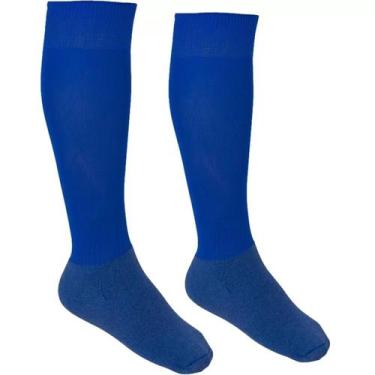 Imagem de Meião Infantil Liso Profissional Rhumy 28 ao 36, 28/36, Azul