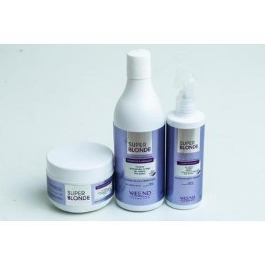 Imagem de Kit Super Blonde - Loiro Perfeito - Weend Cosmetics