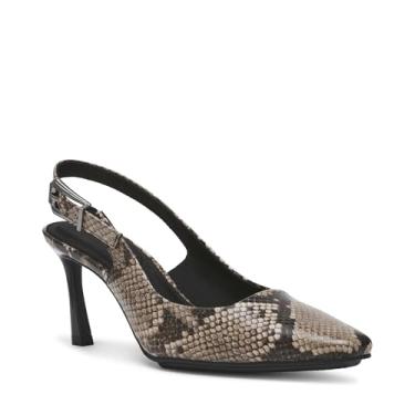 Imagem de Anne Klein Sapato feminino Ritzy, Natural/cobra, 38