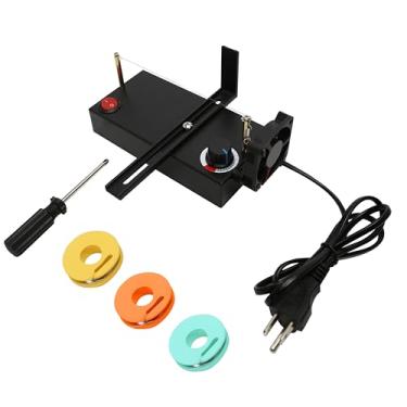 Imagem de Cortador de fita quente e selador de máquina elétrica com chave de fenda, acessórios DIY leves, corte térmico térmico para plugue dos EUA, cinto trançado ou fita de nylon corda Cortadora de Liston