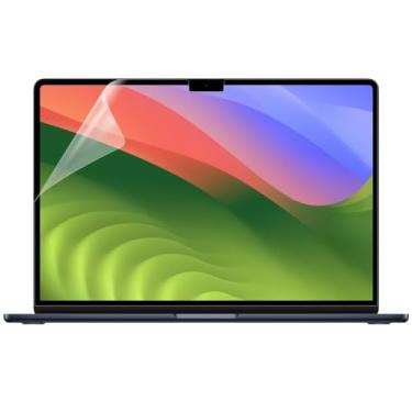 Imagem de Arisase Pacote com 3 protetores de tela fosco antirreflexo para MacBook Air de 13,6 polegadas com chip M4/M3 (modelos A3240, A3113), acessórios antirreflexo e resistentes a arranhões, protetor de