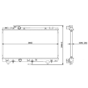 Imagem de Denso Radiador 221-3106
