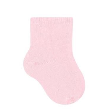 Imagem de Meia bebê cano curto selene 1320-001, 17-20, Rosa