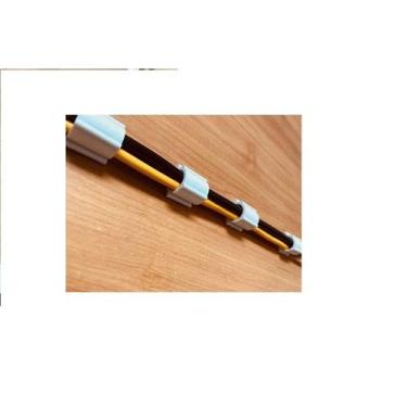 Imagem de Passa Fio Organizador Fixador De Fios Com Adesivo 60 Unidades - Sttark