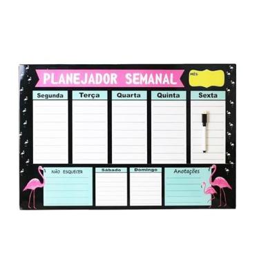 Imagem de Planejador Semanal e Agenda Cisney 29X40Cm Metal - Onze22