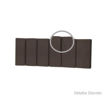 Imagem de Cabeceira Suspensa Casal Queen King 160x55cm Dubai Cor - MagL - Magazi