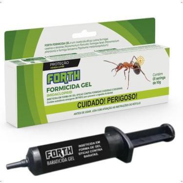 Imagem de Forth Formicida Gel - Seringa 10g - C/ Trava De Segurança