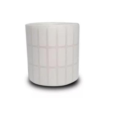Imagem de Kit 5 Rolos de Etiqueta Bopp F 25x10 Mm 3 Colunas C/ Espaçamento 32 Me