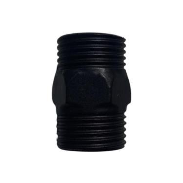 Imagem de Niple Rosca 1/2x1/2 Metal Black/preto - Renmax Metais