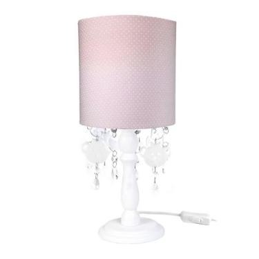 Imagem de Abajur Madeira Cristais Ursinhas Quarto Bebê Infantil Menina - Potinho