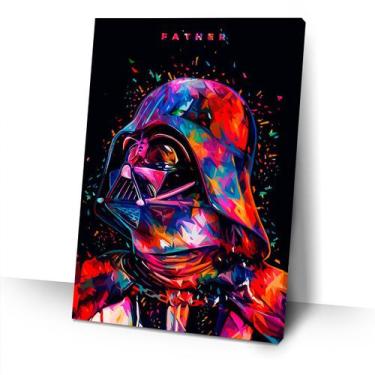 Imagem de Quadro Star Wars Darth Vader Cinema Clássico Geek Nerd Sala - IQ Quadr
