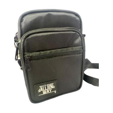 Imagem de Shoulder Bag bolsa Preta Allienway Necessaire Pochete