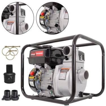 Imagem de Motobomba Kawashima GW200B Autoescorvante À Gasolina 196cc 4T 6,5HP Pa