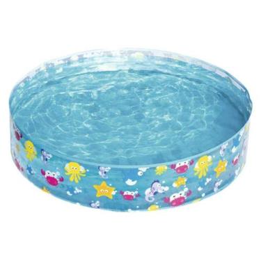 Imagem de Piscina Inflável Infantil Peixinho 1.22M x 25cm 277 litros - NM