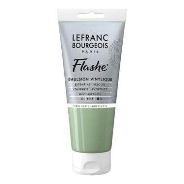 Imagem de Tinta Acrílica Flashe Lefranc 80ml S2 841 Green Earth Irides - Lefranc