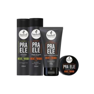 Imagem de Kit Pra Ele Haskell Cabelo e Barba 4 Produtos Completo