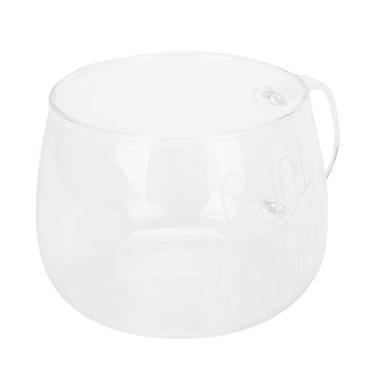 Imagem de Xícara de café de Vidro Com Alça Grande Akozon Good Morning - Letras Pretas e Brancas, chá Com Leite, Caneca de café, Copo de Coquetel, Copos Cristalinos - para