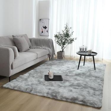 Imagem de KAIJIE Tapete fofo para quarto, sala de estar, tapete moderno super macio de pelúcia felpudo para dormitório, berçário, quarto de crianças, decoração de casa 60 x 200 cm