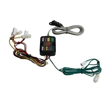 Imagem de Chicote Elétrico de Reboque de 4 Pinos 55567, Sensível e Confiável, para 6 Sedan de 4 Portas