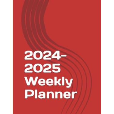 Imagem de 2024-2025 Weekly Planner: A Perfect Organizer for Men, Women, Girls, and Co-workers | Great Gift with 110 Pages | 8.5 x 11 Inch Size