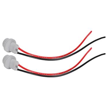 Imagem de 2 Pces Soquete do Suporte Lâmpada de Calor Com Fio- Tomada de Luz Montagem A-suporte de Luz w Conector de Soquete para Uso Doméstico e de Escritório