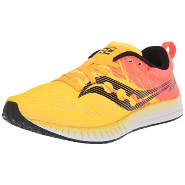Imagem de Saucony Fastwitch 9 Tênis de corrida feminino, Vizigold/Vizired, 34