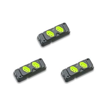 Imagem de Kit C/3 - Tomada Barra Fiolux   Dupla 20A 2 Polos+Terra P...