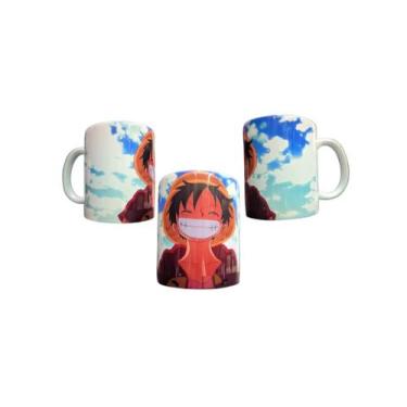 Imagem de Caneca Porcelana One Piece - Sublimação, Luffy